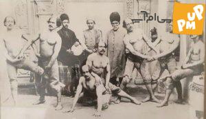 تصویری ناب از پهلوانان شمیران در دوره قاجار!
